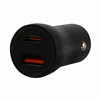 Зарядное устройство АВТОМОБИЛЬНОЕ USB+ Type-C QC3.0, выходной ток 3А, RED LINE, УТ000037588 фото Зарядное устройство АВТОМОБИЛЬНОЕ USB+ Type-C QC3.0, выходной ток 3А, RED LINE, УТ000037588