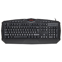Клавиатура проводная SONNEN Q9M, USB, 104 клавиши + 10 мультимедийных, RGB, черная, 513511 фото Клавиатура проводная SONNEN Q9M, USB, 104 клавиши + 10 мультимедийных, RGB, черная, 513511