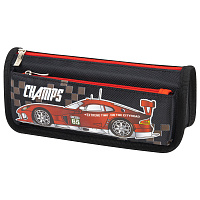 Пенал мягкий ЮНЛАНДИЯ, 2 отделения, полиэстер, "Car champion", черный, 21х6х9 см, 228982 фото Пенал мягкий ЮНЛАНДИЯ, 2 отделения, полиэстер, "Car champion", черный, 21х6х9 см, 228982