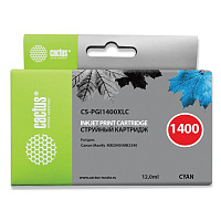 Картридж струйный CACTUS (CS-PGI1400XLC) для CANON МВ2040/МВ2340, голубой фото Картридж струйный CACTUS (CS-PGI1400XLC) для CANON МВ2040/МВ2340, голубой