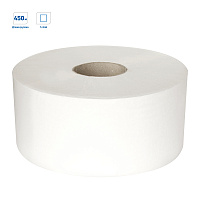 Бумага туалетная OfficeClean Professional(T2), 1-слойная, 450м/рул., белая фото Бумага туалетная OfficeClean Professional(T2), 1-слойная, 450м/рул., белая