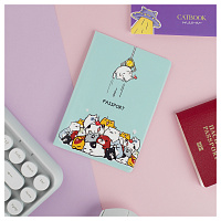 Обложка для паспорта MESHU "Meow Prize", ПВХ, 2 кармана фото Обложка для паспорта MESHU "Meow Prize", ПВХ, 2 кармана
