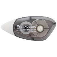 Корректирующая лента BRAUBERG BLACK&WHITE, 5 мм х 8 м, корпус черный тонированный, механизм перемотки, блистер, 227800 фото Корректирующая лента BRAUBERG BLACK&WHITE, 5 мм х 8 м, корпус черный тонированный, механизм перемотки, блистер, 227800