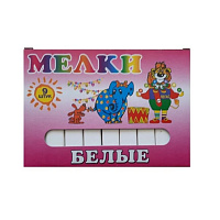 Мел школьный белый Пегас (9 штук в упаковке) фото Мел школьный белый Пегас (9 штук в упаковке)