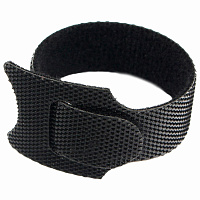 Хомуты-липучки 125x11 мм, на основе ленты Velcro, CABLEXPERT, черные (12 шт.), VT-125x11BK фото Хомуты-липучки 125x11 мм, на основе ленты Velcro, CABLEXPERT, черные (12 шт.), VT-125x11BK