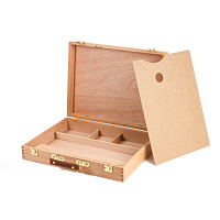 Этюдный ящик BRAUBERG ART CLASSIC, бук, 40х31х8см, 190657 фото Этюдный ящик BRAUBERG ART CLASSIC, бук, 40х31х8см, 190657