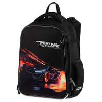 Ранец Berlingo Expert "Faster Than The Flame" 37*28*16см, 2 отделения, 2 кармана, анатомическая спинка фото Ранец Berlingo Expert "Faster Than The Flame" 37*28*16см, 2 отделения, 2 кармана, анатомическая спинка