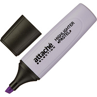 Текстовыделитель Attache Selection Pastel 1-5 мм фиолетовый фото Текстовыделитель Attache Selection Pastel 1-5 мм фиолетовый