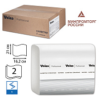 Салфетки VEIRO Professional (Система N4), Comfort, КОМПЛЕКТ 15 шт. х 220 шт., 2-слойные, белые, 21х16,2, V, NV211 фото Салфетки VEIRO Professional (Система N4), Comfort, КОМПЛЕКТ 15 шт. х 220 шт., 2-слойные, белые, 21х16,2, V, NV211
