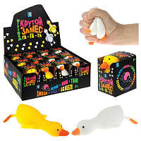 Игрушка-антистресс "Крутой замес. ГУСЬ", 10,5х7,5 см, ассорти, 2 цвета, 1TOY, Т23005 фото Игрушка-антистресс "Крутой замес. ГУСЬ", 10,5х7,5 см, ассорти, 2 цвета, 1TOY, Т23005
