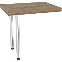 Брифинг-приставка Комус Мебель Easy Director (дуб шамони темный, 800х600х780 мм) фото Брифинг-приставка Комус Мебель Easy Director (дуб шамони темный, 800х600х780 мм)