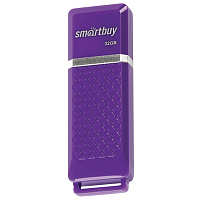 Флеш-диск 32 GB, SMARTBUY Quartz, USB 2.0, фиолетовый, SB32GBQZ-V фото Флеш-диск 32 GB, SMARTBUY Quartz, USB 2.0, фиолетовый, SB32GBQZ-V