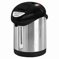 Термопот SONNEN TP-28, 3 л, 900 Вт, 1 температурный режим, ручной насос, сталь, черный/серебро, 456712 фото Термопот SONNEN TP-28, 3 л, 900 Вт, 1 температурный режим, ручной насос, сталь, черный/серебро, 456712
