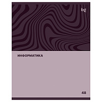 Тетрадь предметная 48л. BG "Single colour" - Информатика, эконом фото Тетрадь предметная 48л. BG "Single colour" - Информатика, эконом