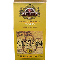Чай листовой черный Basilur The Island of Tea Gold Ceylon 100 г фото Чай листовой черный Basilur The Island of Tea Gold Ceylon 100 г