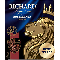 Чай черный Richard Royal Kenya 100 пакетиков фото Чай черный Richard Royal Kenya 100 пакетиков