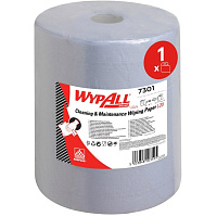Протирочная бумага KIMBERLY-CLARK Wypall L20 7301 голубой (500 листов в упаковке) фото Протирочная бумага KIMBERLY-CLARK Wypall L20 7301 голубой (500 листов в упаковке)