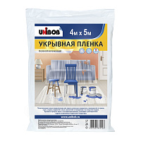 Пленка укрывная Unibob 4х5 м 8 мкм (40186) фото Пленка укрывная Unibob 4х5 м 8 мкм (40186)