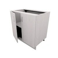 Шкаф Диана 2 фасада (ЛДСП, 800x567x823 мм, дуб атланта)