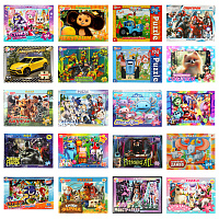 Пазл картонный для детей, лицензия АССОРТИ, УМНЫЕ ИГРЫ