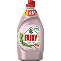 Средство для мытья посуды Fairy Нежные руки Аромат Розового Жасмина и Алоэ Вера 450 мл фото Средство для мытья посуды Fairy Нежные руки Аромат Розового Жасмина и Алоэ Вера 450 мл