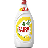 Средство для мытья посуды Fairy Сочный Лимон 1.35 л фото Средство для мытья посуды Fairy Сочный Лимон 1.35 л