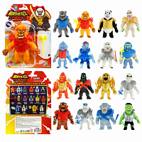 Фигурка-тянучка антистресс "MONSTER FLEX COMBAT" броня + оружие, 15 см, АССОРТИ, 16 видов, 1TOY, Т23407 фото Фигурка-тянучка антистресс "MONSTER FLEX COMBAT" броня + оружие, 15 см, АССОРТИ, 16 видов, 1TOY, Т23407