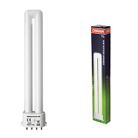 Лампа люминесцентная OSRAM DULUX S/E 11W/21-840, 11 Вт, U-образная, холодный белый свет, цоколь 2G7 фото Лампа люминесцентная OSRAM DULUX S/E 11W/21-840, 11 Вт, U-образная, холодный белый свет, цоколь 2G7