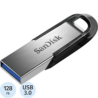 Флешка USB 3.0 128 ГБ Sandisk Ultra Flair 3.0 (SDCZ73-128G-G46) фото Флешка USB 3.0 128 ГБ Sandisk Ultra Flair 3.0 (SDCZ73-128G-G46)