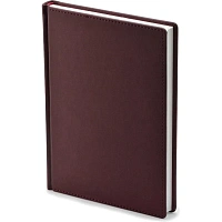 Ежедневник недатированный Attache Velvet искусственная кожа Soft Touch A5+ 136 листов бордовый фото Ежедневник недатированный Attache Velvet искусственная кожа Soft Touch A5+ 136 листов бордовый