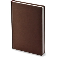 Ежедневник недатированный Attache Velvet искусственная кожа Soft Touch A5+ 136 листов коричневый фото Ежедневник недатированный Attache Velvet искусственная кожа Soft Touch A5+ 136 листов коричневый