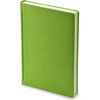 Ежедневник недатированный Attache Velvet искусственная кожа Soft Touch A5+ 136 листов салатовый фото Ежедневник недатированный Attache Velvet искусственная кожа Soft Touch A5+ 136 листов салатовый