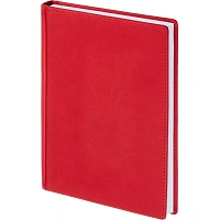 Ежедневник недатированный Attache Velvet искусственная кожа Soft Touch A5 136 листов красный фото Ежедневник недатированный Attache Velvet искусственная кожа Soft Touch A5 136 листов красный