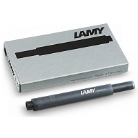 Картриджи чернильные для перьевой ручки Lamy T10 черный (5 штук в упаковке) фото Картриджи чернильные для перьевой ручки Lamy T10 черный (5 штук в упаковке)