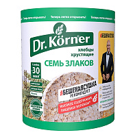 Хлебцы Dr.Korner Семь злаков пшеничные 100 г фото Хлебцы Dr.Korner Семь злаков пшеничные 100 г