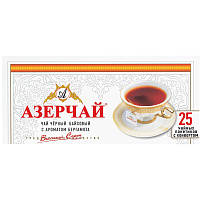 Чай черный Азерчай 25 пакетиков (бергамот) фото Чай черный Азерчай 25 пакетиков (бергамот)