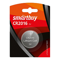 Батарейка CR2016 Smartbuy таблетка фото Батарейка CR2016 Smartbuy таблетка
