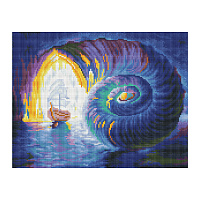 Алмазная мозаика ТРИ СОВЫ "Затерянный мир", 30*40см, холст, картонная коробка с пластиковой ручкой фото Алмазная мозаика ТРИ СОВЫ "Затерянный мир", 30*40см, холст, картонная коробка с пластиковой ручкой