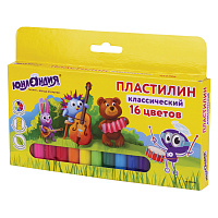 Пластилин классический ЮНЛАНДИЯ "ЮНЛАНДИК-МУЗЫКАНТ", 16 цветов, 320 г, ВЫСШЕЕ КАЧЕСТВО, 105030 фото Пластилин классический ЮНЛАНДИЯ "ЮНЛАНДИК-МУЗЫКАНТ", 16 цветов, 320 г, ВЫСШЕЕ КАЧЕСТВО, 105030