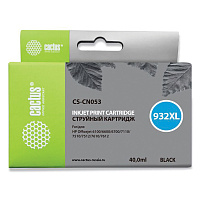 Картридж струйный CACTUS (CS-CN053) для HP OfficeJet 6100/6600/6700, черный фото Картридж струйный CACTUS (CS-CN053) для HP OfficeJet 6100/6600/6700, черный