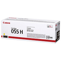 Картридж лазерный Canon 055H Y 3017C002 желтый оригинальный повышенной емкости