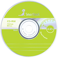 Диски CD-RW SMARTTRACK, 700 Мб, 4-12x, Cake Box (упаковка на шпиле), КОМПЛЕКТ 50 шт., ST000200 фото Диски CD-RW SMARTTRACK, 700 Мб, 4-12x, Cake Box (упаковка на шпиле), КОМПЛЕКТ 50 шт., ST000200