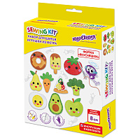 Набор для шитья игрушки из фетра "Вкусняшки", 10 игрушек, ЮНЛАНДИЯ, 664734 фото Набор для шитья игрушки из фетра "Вкусняшки", 10 игрушек, ЮНЛАНДИЯ, 664734