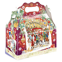 Подарок новогодний "ЛАРЕЦ БОРДОВЫЙ", НАБОР конфет 1000 г, картонная коробка, МОСУПАК фото Подарок новогодний "ЛАРЕЦ БОРДОВЫЙ", НАБОР конфет 1000 г, картонная коробка, МОСУПАК