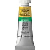 Акварель художественная Winsor&Newton "Professional", 14мл, туба, желтый бледный бескадмиевый фото Акварель художественная Winsor&Newton "Professional", 14мл, туба, желтый бледный бескадмиевый