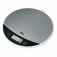 Весы кухонные BQ (БИ-КЬЮ) KS1002, электронный дисплей, максимальный вес 5 кг, тарокомпенсация, стальные, 86191597 фото Весы кухонные BQ (БИ-КЬЮ) KS1002, электронный дисплей, максимальный вес 5 кг, тарокомпенсация, стальные, 86191597