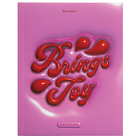 Дневник 5-11 класс 48 л., твердый, BRAUBERG, выборочный лак, с подсказом, "Brings Joy", 107194 фото Дневник 5-11 класс 48 л., твердый, BRAUBERG, выборочный лак, с подсказом, "Brings Joy", 107194