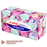 Салфетки косметические 200 шт. в картонном боксе 2-слойные, LAIMA "Everyday", 20х20 см, 113589 фото Салфетки косметические 200 шт. в картонном боксе 2-слойные, LAIMA "Everyday", 20х20 см, 113589