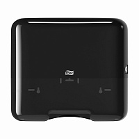 Диспенсер для полотенец листовой Tork Mini Singlefold H3 ZZ/С черный (553108) фото Диспенсер для полотенец листовой Tork Mini Singlefold H3 ZZ/С черный (553108)