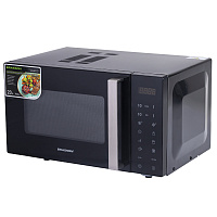 Микроволновая печь без поворотного стола BRASSON MW2390D-11GP, ГРИЛЬ, 9 ПРОГРАММ, 23 л., 900 Вт, сенсорное управление, черная, 454981 фото Микроволновая печь без поворотного стола BRASSON MW2390D-11GP, ГРИЛЬ, 9 ПРОГРАММ, 23 л., 900 Вт, сенсорное управление, черная, 454981